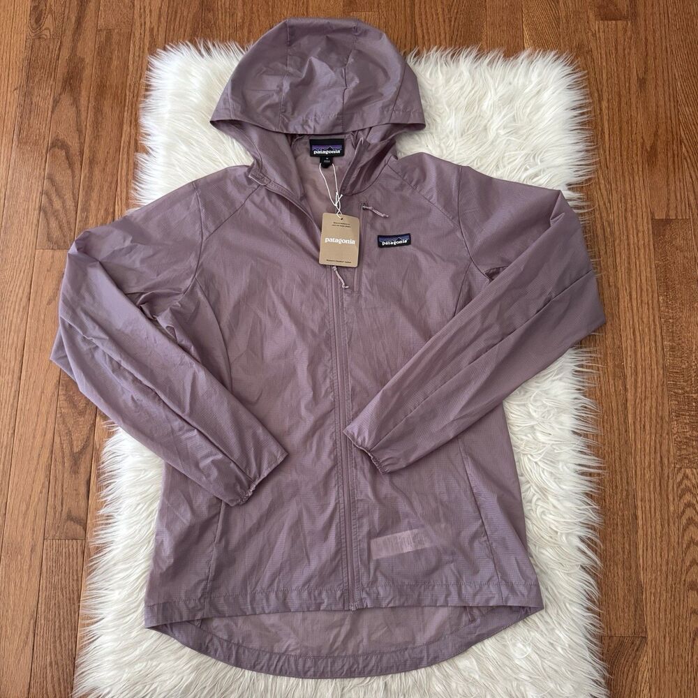 Patagonia Houdini Jacket Women’s M Lightweight Windbreaker Outdoor Purple NWT